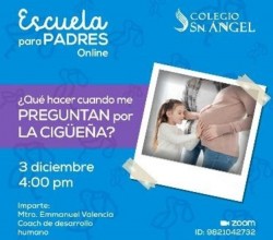 Escuela para padres online: ¿Qué hacer si me preguntan por la cigüeña? 