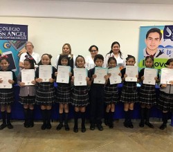 Entrega certificado cambridge primaria colegio san angel coatzacoalcos